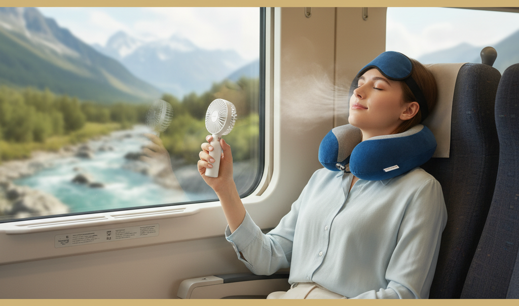 the best rechargeable hand fan, and top travel neck pillow tips.
